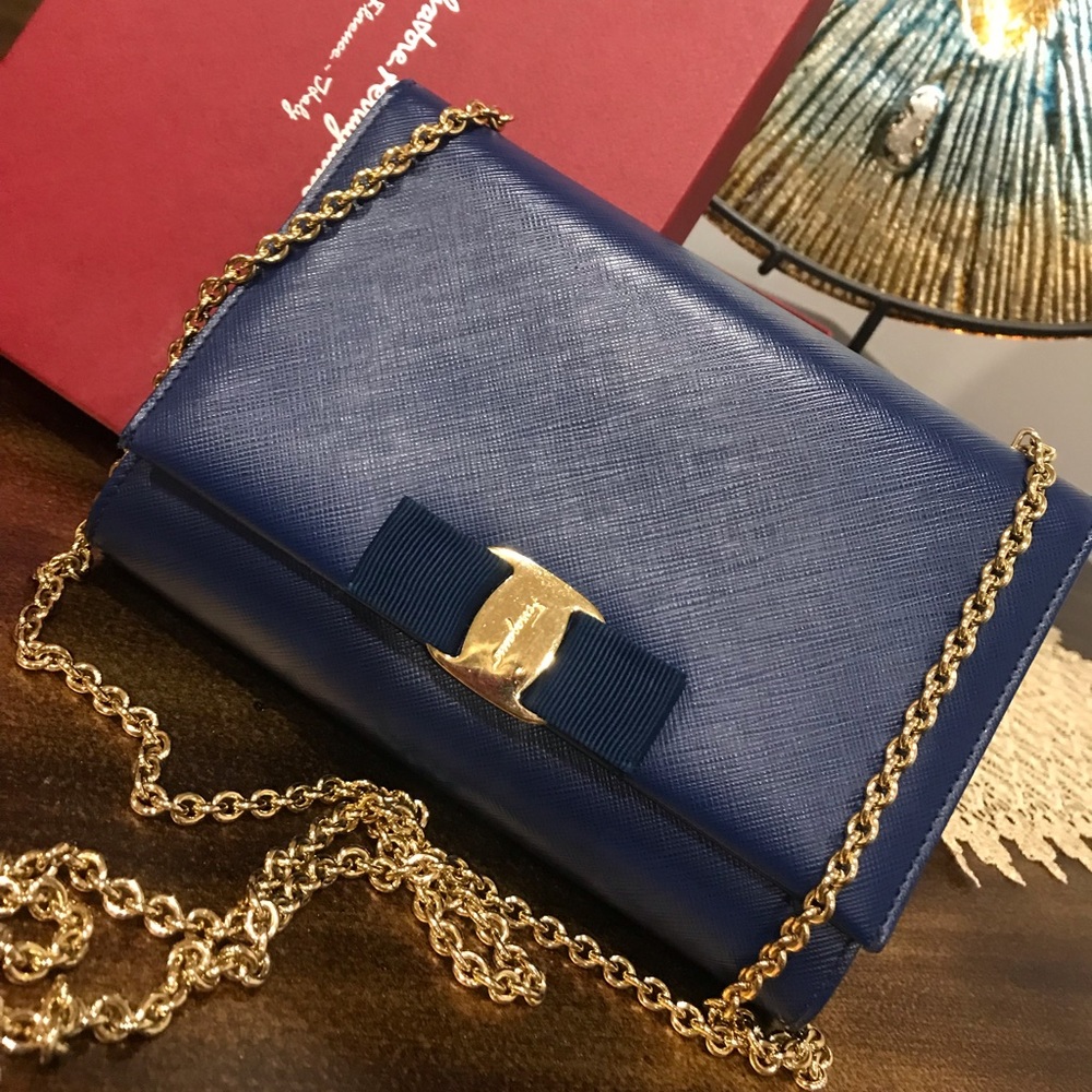 Salvatore Ferragamo Mini Vara Leather Crossbody